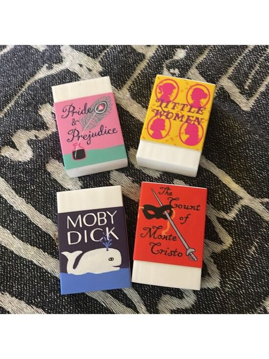 Other - ($10) Bibliophile Erasers